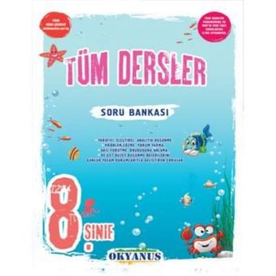 Okyanus Yayınları Lgs 8. Sınıf Tüm Dersler Soru Bankası