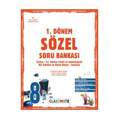 Okyanus Yayınları Lgs 8. Sınıf Classmate 1. Dönem Sözel Soru Bankası