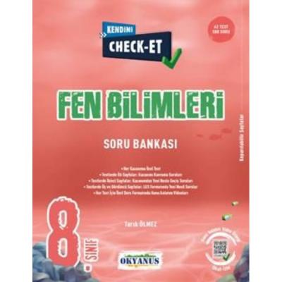 Okyanus Yayınları Lgs 8. Sınıf Kendini Check  Et Fen Bilimleri Soru Bankası