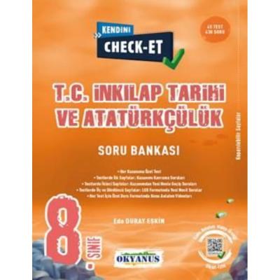 Okyanus Yayınları Lgs 8. Sınıf Kendini Check  Et İnkılap Tarihi Ve Atatürkçülük Soru Bankası