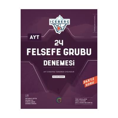 Okyanus Yayınları AYT Iceberg 24 Felsefe Grubu Denemesi