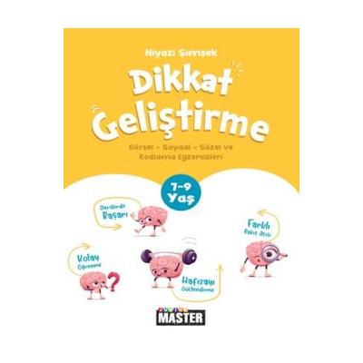 Okyanus Yayınları 7 9 Yaş Junior Master Dikkat Geliştirme Egzersizleri