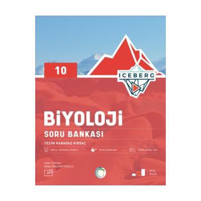 Okyanus Yayınları 10. Sınıf Iceberg Biyoloji Soru Bankası