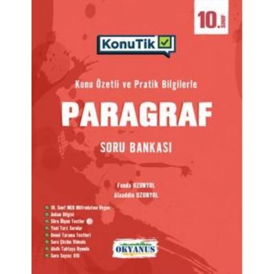 Okyanus Yayınları 10. Sınıf Konutik Paragraf Soru Bankası