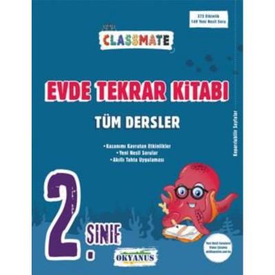 Okyanus Yayınları 2. Sınıf Classmate Tüm Dersler Evde Tekrar Kitabı