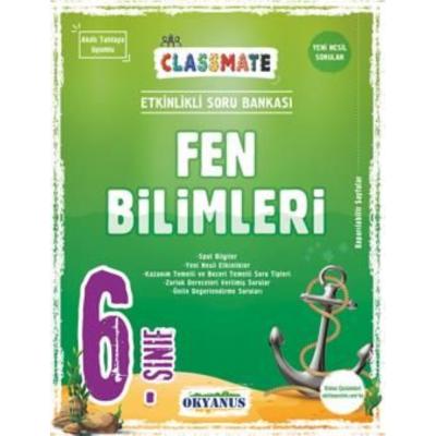 Okyanus Yayınları 6. Sınıf Classmate Fen Bilimleri Soru Bankası