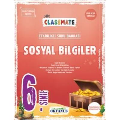 Okyanus Yayınları 6. Sınıf Classmate Sosyal Bilgiler Soru Bankası