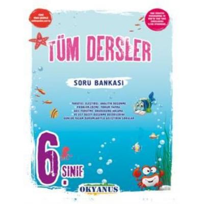 Okyanus Yayınları 6. Sınıf Tüm Dersler Soru Bankası