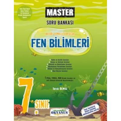 Okyanus Yayınları 7. Sınıf Master Fen Bilimleri Soru Bankası