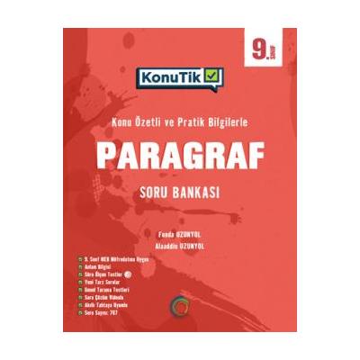 Okyanus Yayınları 9. Sınıf 2025 KonuTik Paragraf Soru Bankası