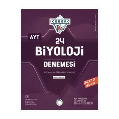 Okyanus Yayınları AYT Iceberg 24 Biyoloji Denemesi