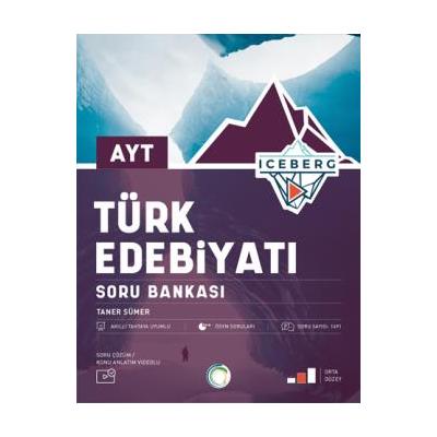 Okyanus Yayınları AYT Iceberg Türk Edebiyatı Soru Bankası