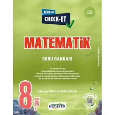 Okyanus Yayınları Lgs 8. Sınıf Kendini Check  Et Matematik Soru Bankası