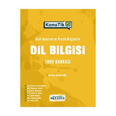 Okyanus Yayınları Tyt Konutik Dil Bilgisi Soru Bankası