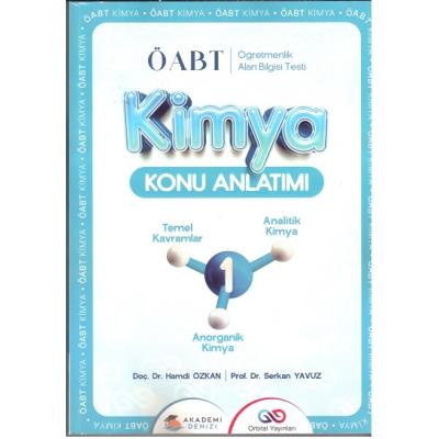Orbital Yayınları ÖABT Kimya 1 Konu Anlatımı