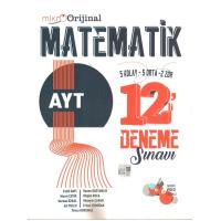 Orijinal Mikro Ayt Matematik 12 Deneme Sınavı