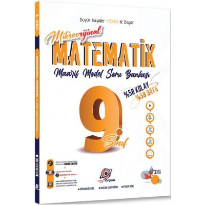 Orijinal Mikro 9. Sınıf Matematik Maarif Model Soru Bankası