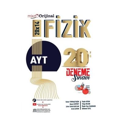 Orijinal Mikro Ayt Fizik 20 Deneme Sınavı