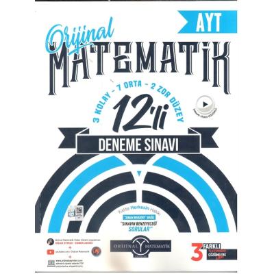 Orijinal Yayınları Ayt Matematik 12 Deneme Sınavı