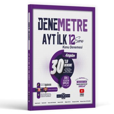 Orijinal Yayınları AYT Denemetre İlk 12 Konu Denemesi