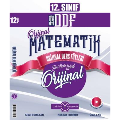 Orijinal Yayınları 12. Sınıf Matematik Odf Orijinal Ders Föyleri