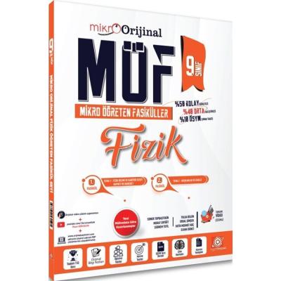 Orijinal Yayınları Mikro 9. Sınıf 2025 Fizik MÖF Mikro Öğreten Fasiküller