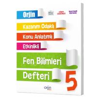 Orjin Okul 5. Sınıf 2025 Fen Bilimleri Akıllı Defter