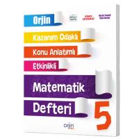 Orjin Okul 5. Sınıf 2025 Matematik Akıllı Defter