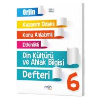 Orjin Okul 6. Sınıf Din Kültürü Ve Ahlak Bilgisi Akıllı Defter