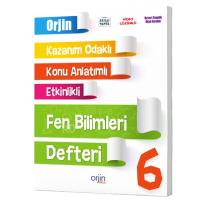 Orjin Okul 6. Sınıf Fen Bilimleri Akıllı Defter