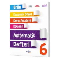 Orjin Okul 6. Sınıf Matematik Akıllı Defter