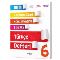 Orjin Okul 6. Sınıf Türkçe Akıllı Defter