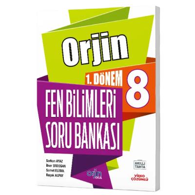 Orjin Okul LGS 8. Sınıf Fen Bilimleri 1. Dönem Soru Bankası