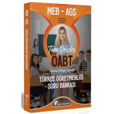 Özdil Akademi ÖABT MEB-AGS Türkçe Öğretmenliği Soru Bankası Çözümlü - Yekta Özdil