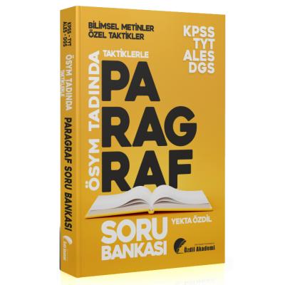 Özdil Akademi KPSS ALES DGS TYT Taktiklerle Paragraf Soru Bankası - Yekta Özdil