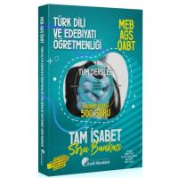 Özdil Akademi ÖABT MEB-AGS Türk Dili ve Edebiyatı Öğretmenliği Tam İsabet 500 Soru Bankası Çözümlü