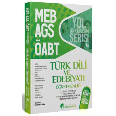 Özdil Akademi ÖABT MEB-AGS Türk Dili ve Edebiyatı 4. Kitap Dünya Edebiyatı, Edebiyat Kuramları Konu Anlatımlı Soru Bankası