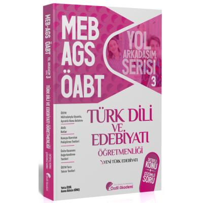Özdil Akademi ÖABT MEB-AGS Türk Dili ve Edebiyatı 3. Kitap Yeni Türk Edebiyatı Konu Anlatımlı Soru Bankası