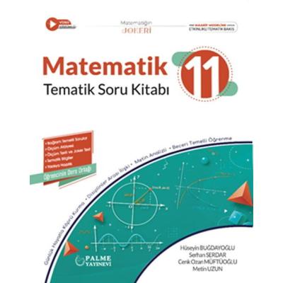 Palme Yayınları 11. Sınıf Matematik Tematik Soru Kitabı