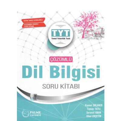 Palme Yayınları TYT Dil Bilgisi Çözümlü Soru Kitabı