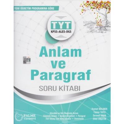 Palme Yayınları TYT KPSS ALES DGS Anlam ve Paragraf Soru Kitabı