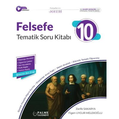 Palme Yayınları 10. Sınıf Felsefe Tematik Soru Kitabı