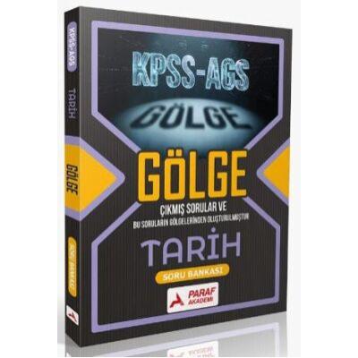Paraf Akademi KPSS  AGS Gölge Tarih Soru Bankası