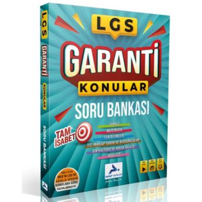 Paraf Yayınları LGS 8. Sınıf Garanti Konular Soru Bankası