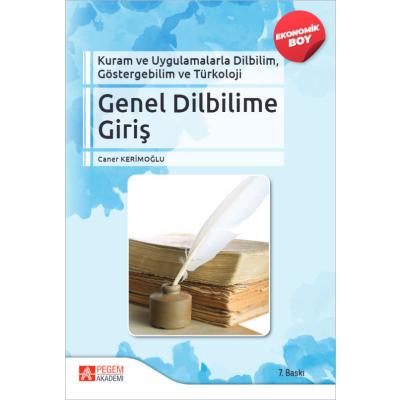 Pegem Akademi Genel Dilbilimine Giriş (Ekonomik Boy)
