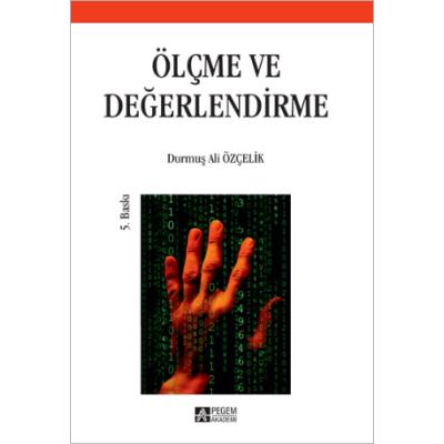 Pegem Akademi Ölçme ve Değerlendirme Durmuş Ali Özçelik