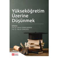 Pegem Akademi Yükseköğretim Üzerine Düşünmek