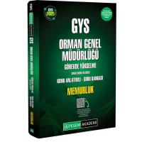 Pegem Yayınları 2025 GYS Orman Genel Müdürlüğü Görevde Yükselme Sınavlarına Hazırlık Konu Anlatımlı Soru Bankası - MEMURLUK