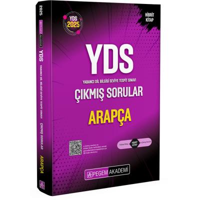 Pegem Yayınları 2025 YDS Arapça Çıkmış Sorular