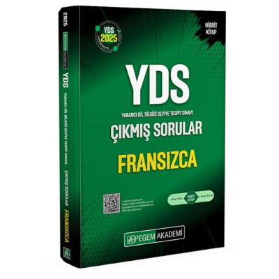 Pegem Yayınları 2025 YDS Fransızca Çıkmış Sorular